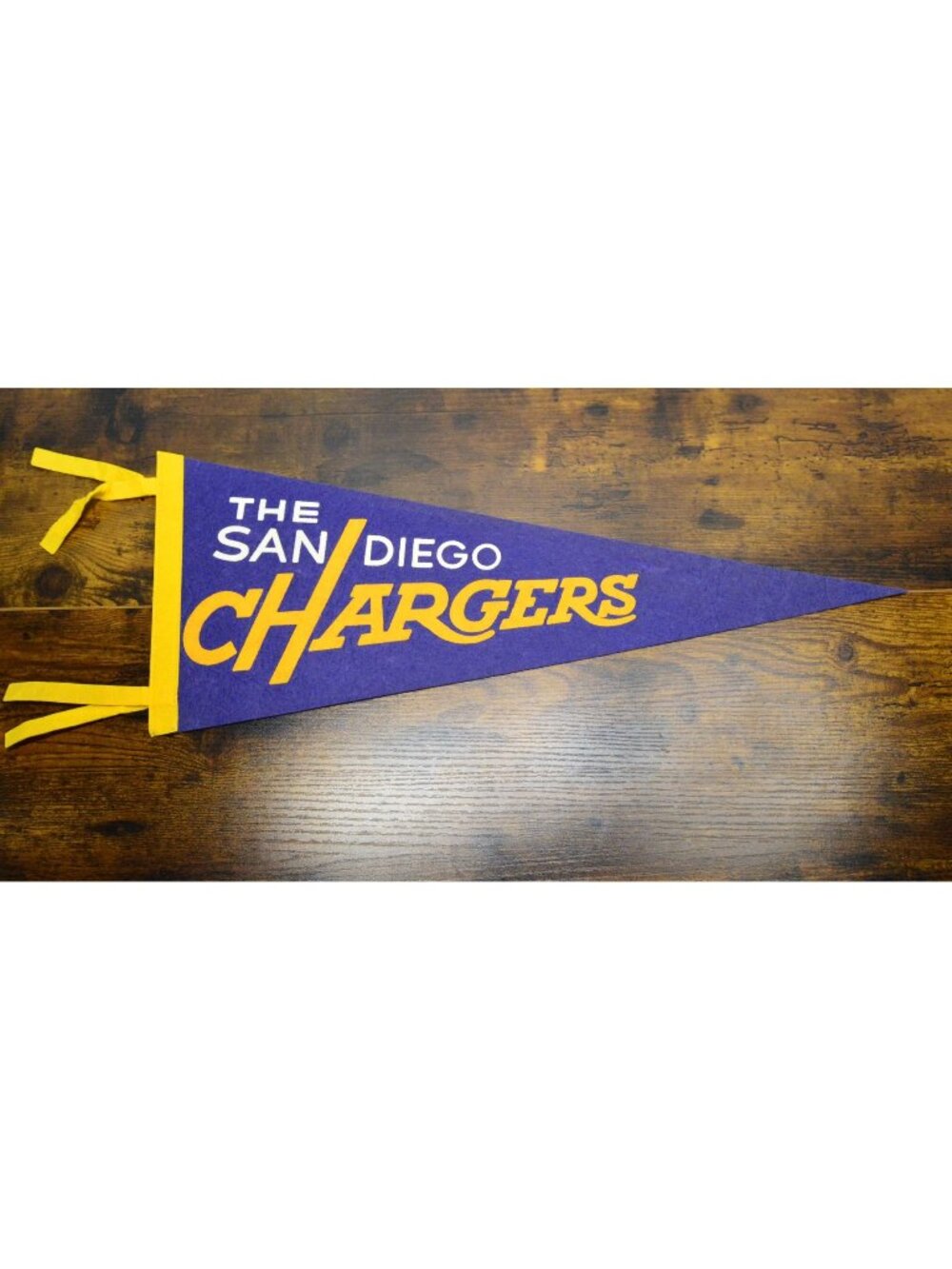 Vintage NFL The San Diego Chargers Mid Size Stadium pennant 21 inches